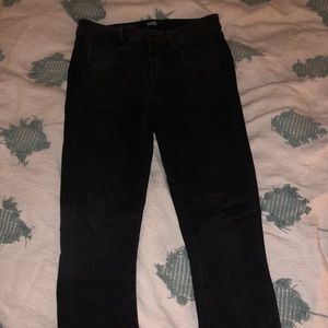 Paige black/ dark grey denim jeans